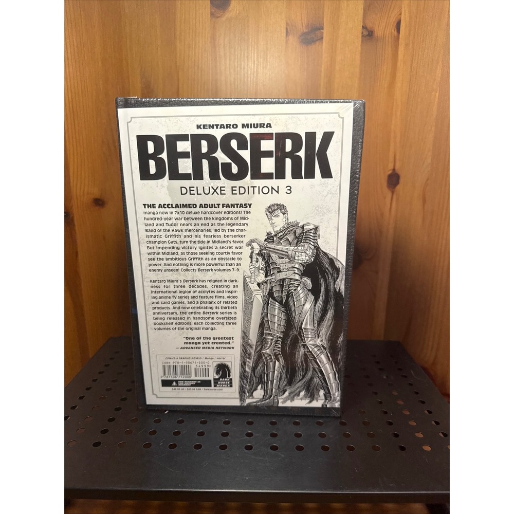 Berserk Deluxe Edition Volume 3 Hardcover Manga Kentaro Miura Dark Horse NEW